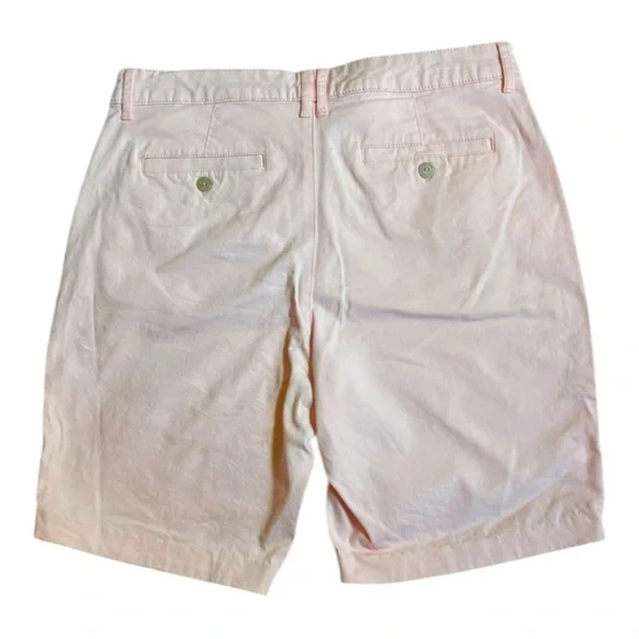 Gloria Vanderbilt Women’s Shorts Size 10 Light Pink Casual Summer Bermuda Short - Picture 3 of 10